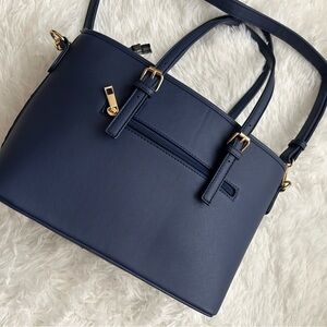 Navy Handbag